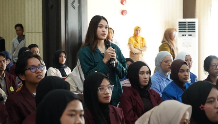 Suasana sosialisasi program Beasiswa Cilegon Juare