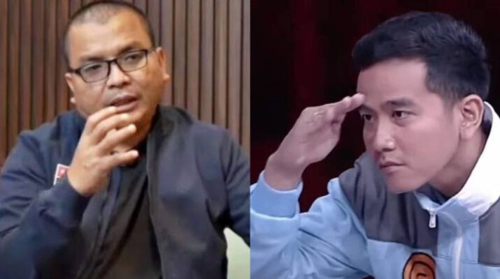 Denny Indrayana dan Gibran Rakabuming Raka