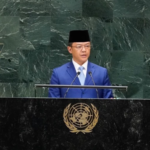 Menteri Luar Negeri Sugiono saat menghadiri Majelis Umum PBB